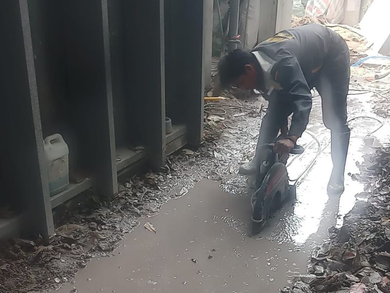 Cắt bê tông an toàn Cắt bê tông an toàn