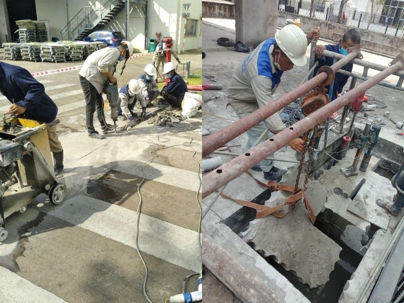 Kỹ thuật khoan cắt bê tông hiện đại Kỹ thuật khoan cắt bê tông hiện đại