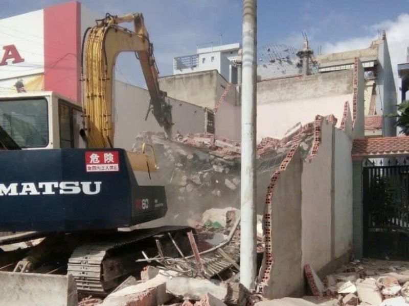 Dịch vụ phá dỡ nhà quận 2 Dịch vụ phá dỡ nhà quận 2